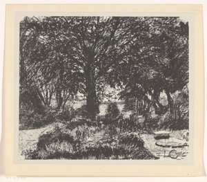 Have med stort træ af Carel Adolph Lion Cachet