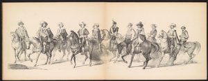 Masquerade of the Leiden Students, 1850 (plade 7) Intogt af Frederik Hendrik i 