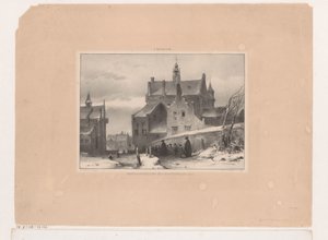 vinter ansigt af Carel Christiaan Antony Last
