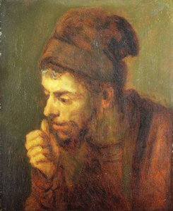 Head of a Man (olie på lærred)