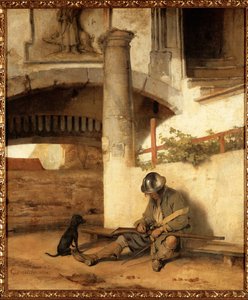 Den sovende vagtpost af Carel Fabritius
