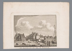 Haven en Zijl i Makkum Havnen og siden ved Makkum (titel på objektet)