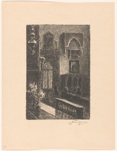 Kirkeinteriør i Venedig af Carel Nicolaas Storm van 