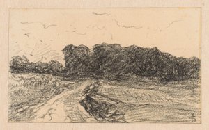Linden-allee, vej til Bresserberg i Kleve af Carel Nicolaas Storm van 