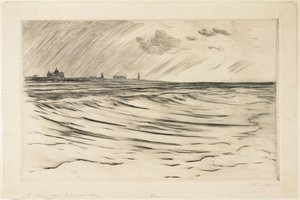 Marine-Surf af Carel Nicolaas Storm van 