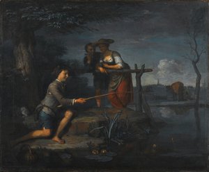 Lystfiskeren af Carel de Moor (II)