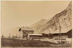Station Kematen af Carl Alfred Czichna