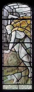 Over Wyresdale, Christ Church, Shrigley & Hunt (1873-1982), Carl Almquist, The Shepherds Church, hyrdearbejde, får, 18 af Carl Almquist