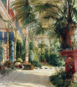 Det indre af palmehuset. 1832
