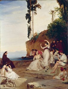 Tarantella af Carl Blechen