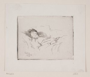 Den syge gamle mand af Carl Bloch