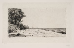 Fra Sjællands nordkyst. Hornbækplantagen af Carl Bloch