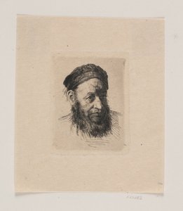 Hoved af en gammel Sømand af Carl Bloch
