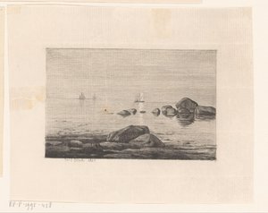 Kampesten i vandet af Carl Bloch