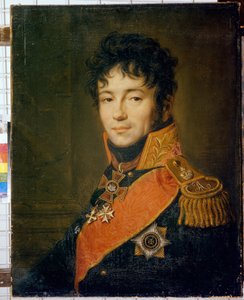 Portræt af grev Evgraf Fedotovich Komarovsky (1769-1843) - Peinture af Carl Christian Vogel von Vogelstein (1788-1868), huile sur toile, 67x52 cm - Portræt af grev Evgraf Fedotovich Komarovsky, Olie på lærred af Carl Christian Vogel von Vogelstein