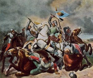 Albrecht Achilles i kamp med Nürnbergerne