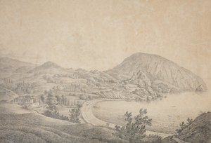 Udsigt over herregården Armand Emmanuel du Plessis, duc de Richelieu i Gursuf, 1810