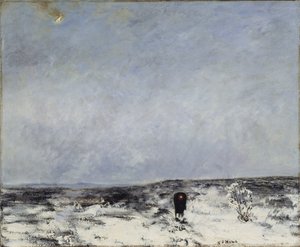 Hedelandskab med en karet af Carl Fredrik Hill