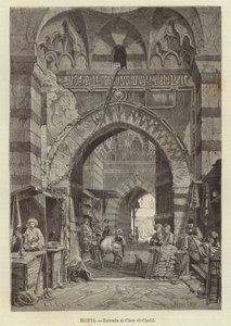 Egypten - Indgang til Khan el-Khalili
