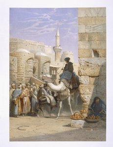 Gaden Lebon i Cairo af Carl Friedrich Heinrich Werner
