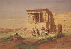 Erechtheion. Karyatidernes våbenhus, 1877