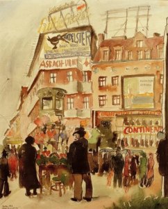 Berlin, Potsdamer Platz af Carl Grossberg