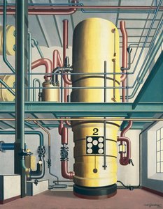 Gul kedel af Carl Grossberg