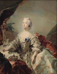 Louise af Storbritannien 1724-1751, dronning af Danmark, 1747.