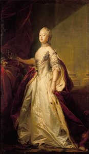 Louise af Storbritannien dronning af Danmark af Carl Gustaf Pilo