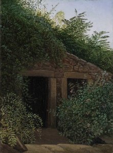 En forvokset mineskakt, ca. 1824. af Carl Gustav Carus