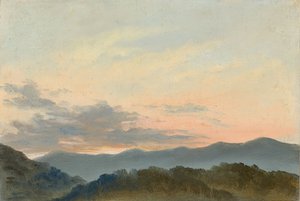 Tysk: Cloud-studie af Carl Gustav Carus