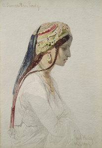 En samaritansk dame, 1859 af Carl Haag