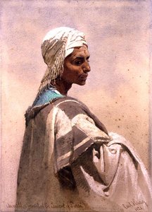 Auwatt, en tjener ved Sinai-klostret af Carl Haag