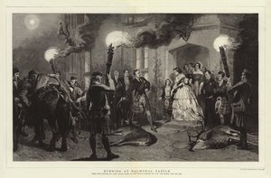 Aften på Balmoral Castle