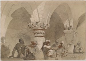 Pibrygere, Jerusalem af Carl Haag