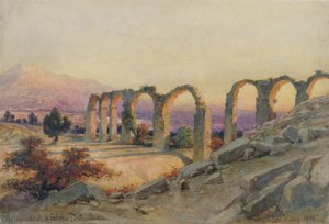 Akvædukten i Salona, Dalmatien, 1854
