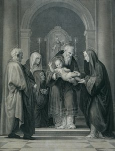 Ofringen i templet af Carl Heinrich Rahl