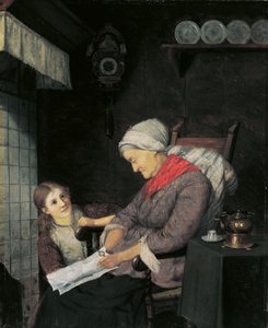 På besøg hos bedstemor