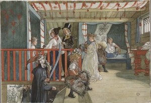 En festdag af Carl Larsson