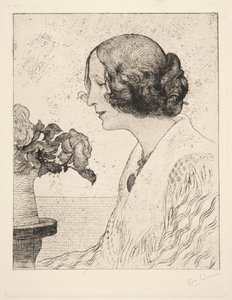 Anna Stina Alkman, født Rydell af Carl Larsson