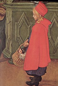 Bringe indkøbene hjem af Carl Larsson