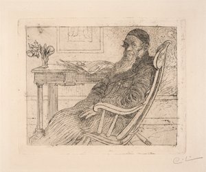 Min far, Olof Larsson (1903) af Carl Larsson