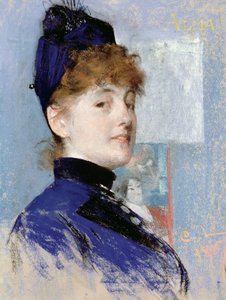 Portræt af Alma af Carl Larsson