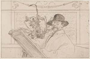 Selvportræt af Carl Larsson