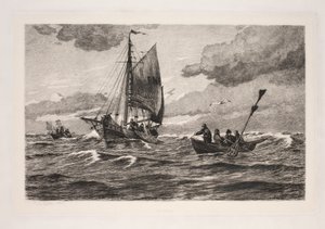 Fiskere på havet
