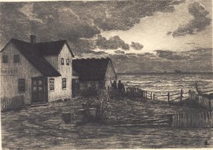 Hus ved havet. Tisvilde