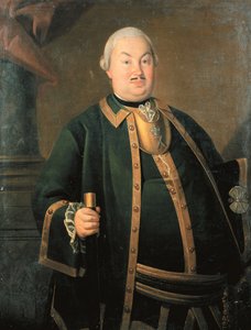 Portræt af general Fyodor Berchman, 1762