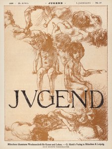 Forsideillustration til magasinet Jugend