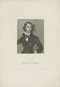 Portræt af Emilia Plater 1806-1831, ca 1834.
