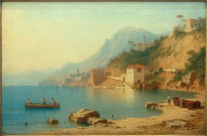 C. Morgenstern, Villafranca -bugten af Carl Morgenstern